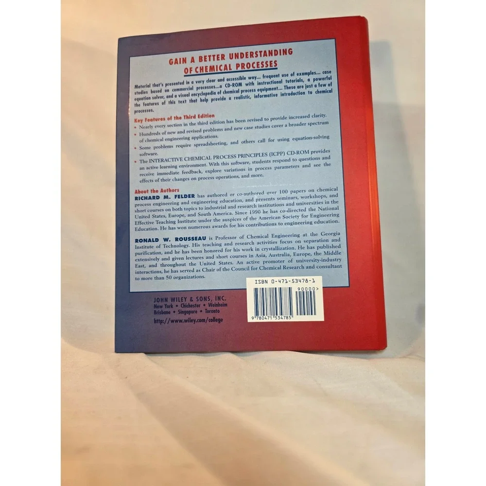 John Wiley & Sons elementary principles